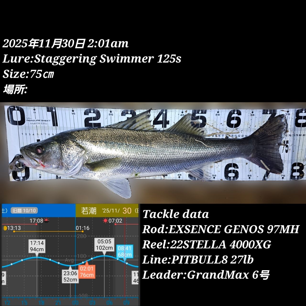 SHIMANO 18エクスセンスジェノス S97MH/Fの最安値・インプレ・釣果