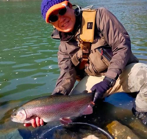 ニジマスの釣果