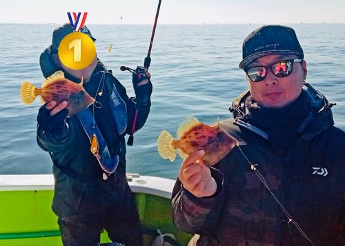 カワハギの釣果