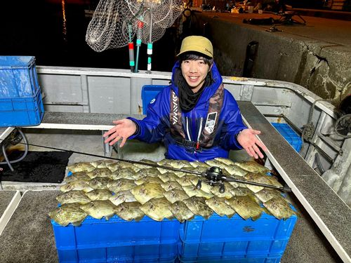 カワハギの釣果