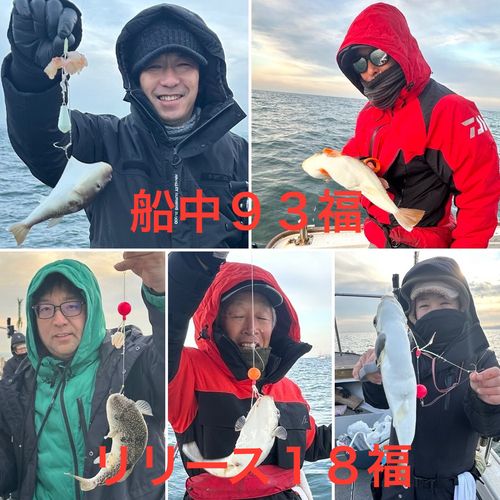 ショウサイフグの釣果