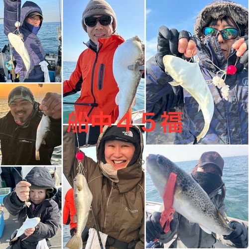 ショウサイフグの釣果
