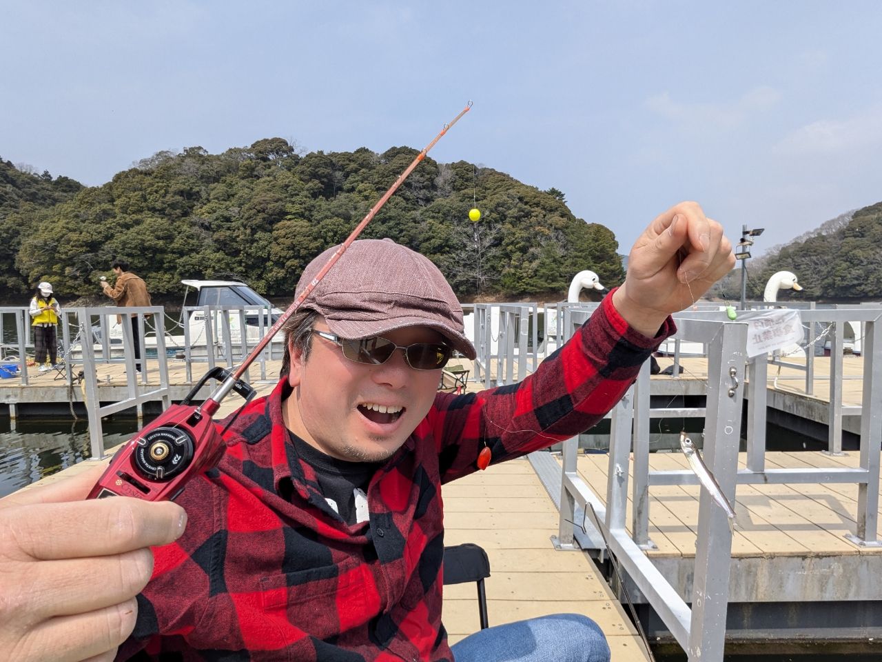 ワカサギの釣果写真
