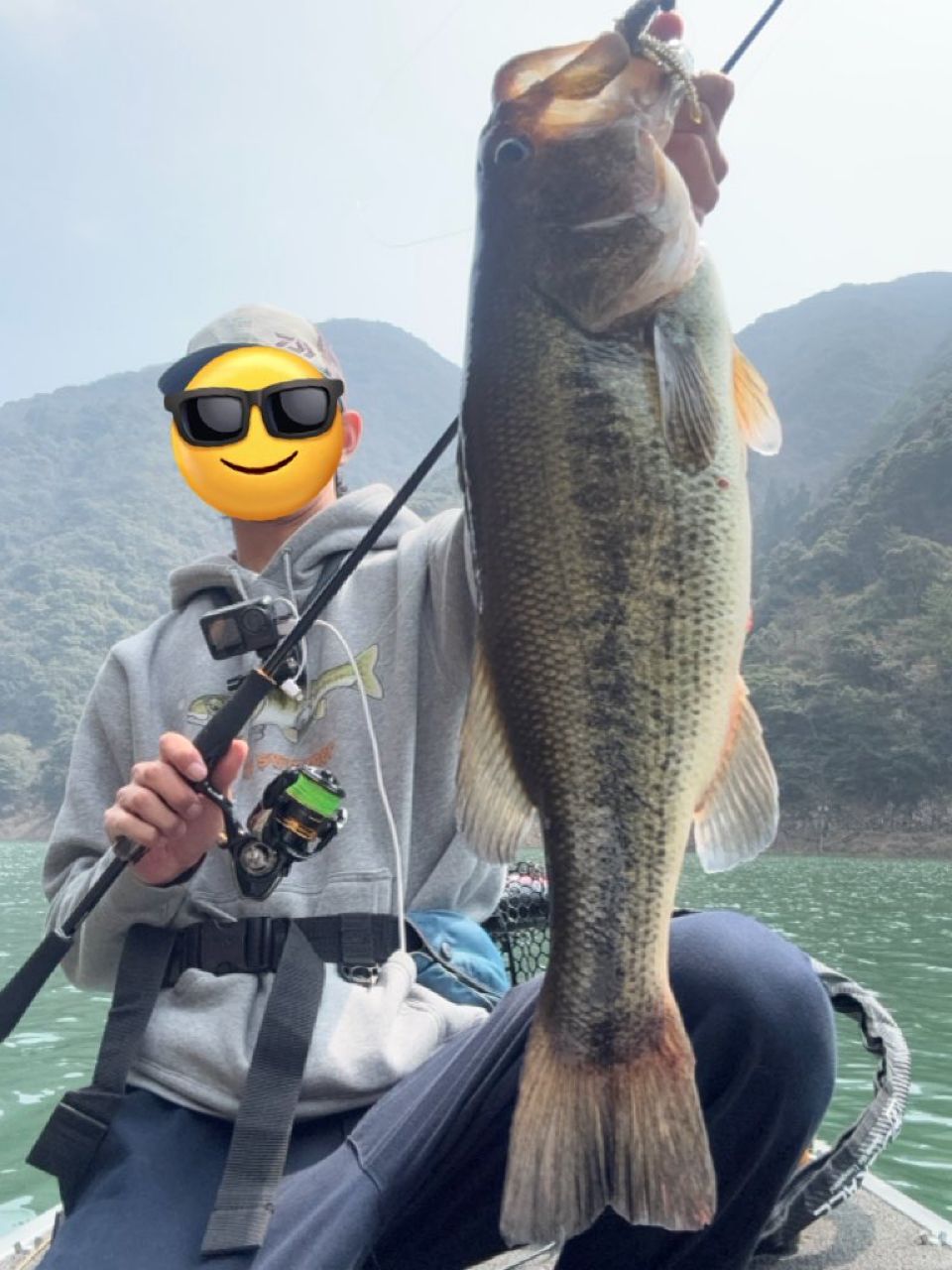 ブラックバスの釣果写真