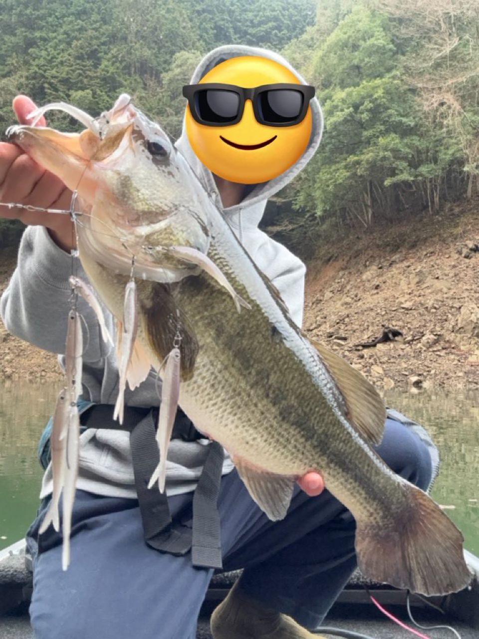ブラックバスの釣果写真