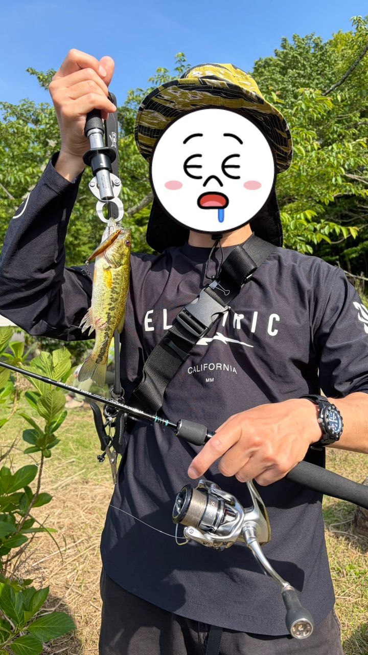 ブラックバスの釣果写真