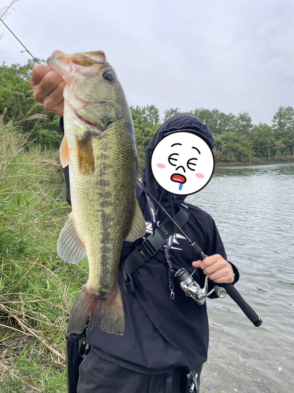 ブラックバスの釣果写真
