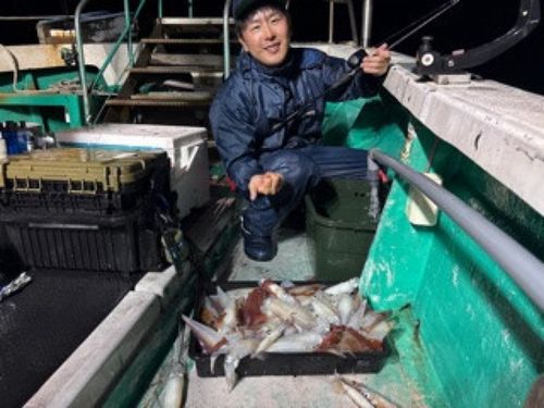 ケンサキイカの釣果