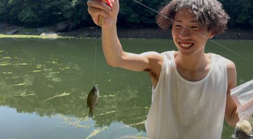 ブルーギルの釣果