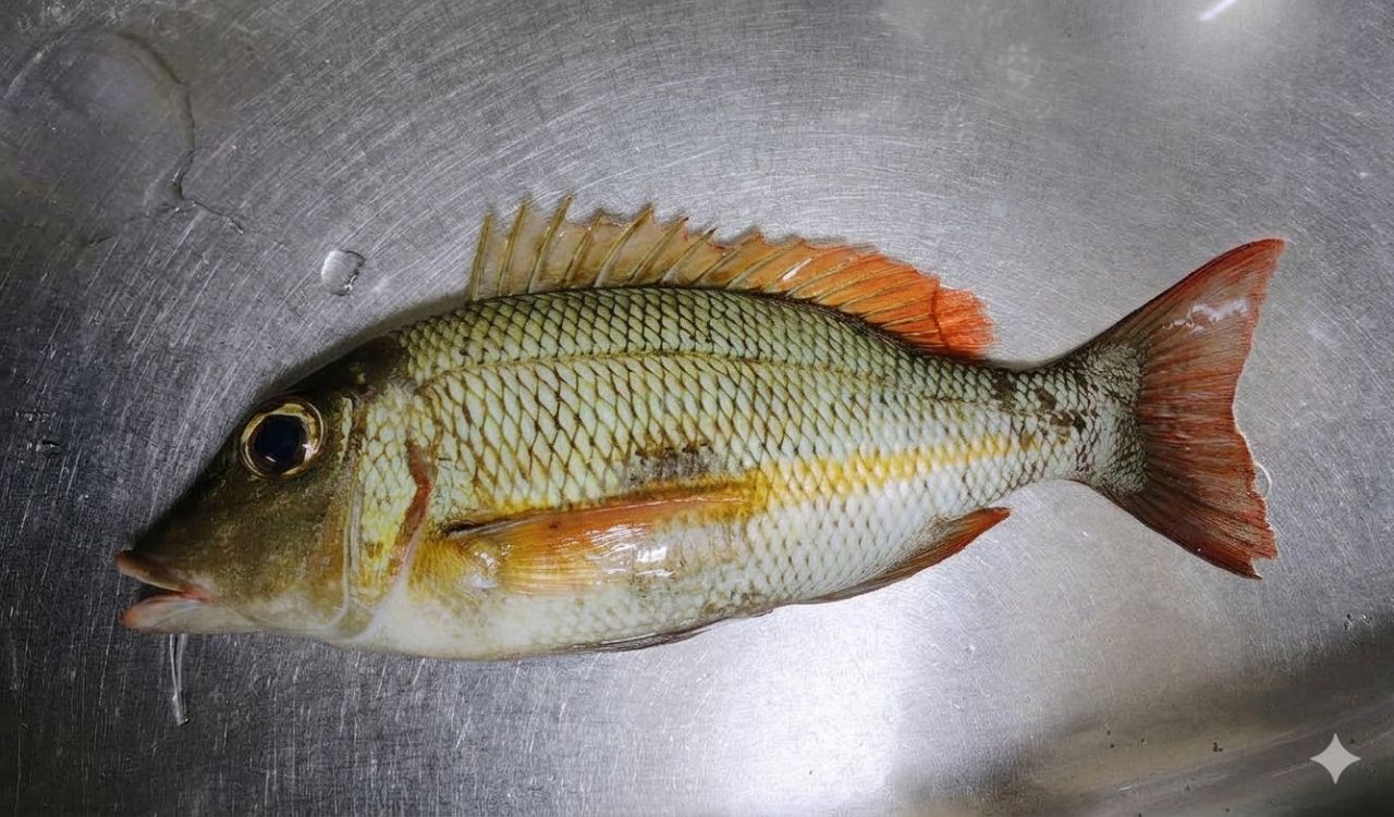 タテシマフエフキの釣果写真
