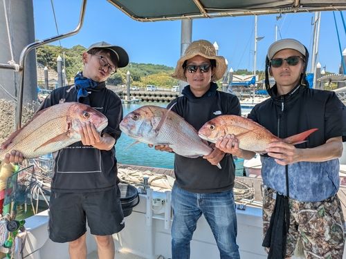タイの釣果