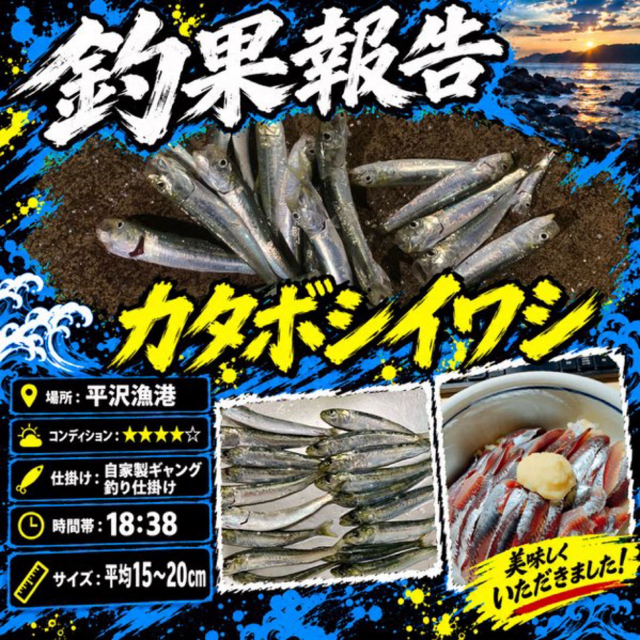 Yashi8612さんの2026年10月22日(木)の釣行(秋田県 - 平沢漁港) - アングラーズ | 釣果600万件の魚釣り情報サイト