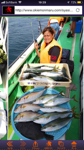 カンパチの釣果