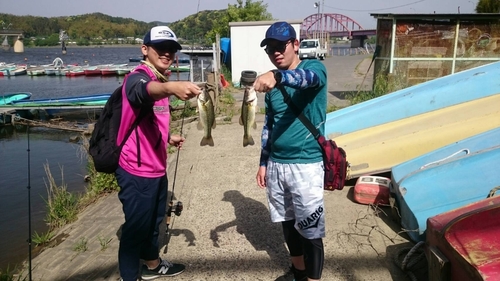 ブラックバスの釣果