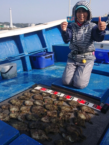 カワハギの釣果