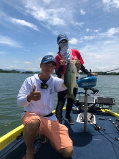 ブラックバスの釣果