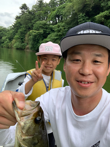 ブラックバスの釣果