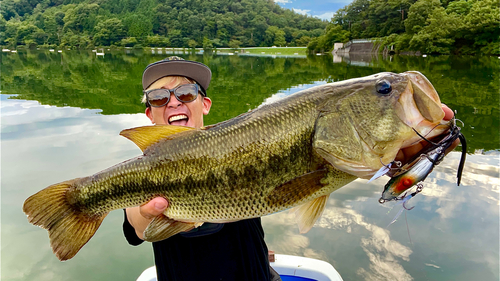 ブラックバスの釣果