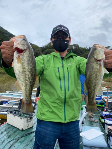 ブラックバスの釣果