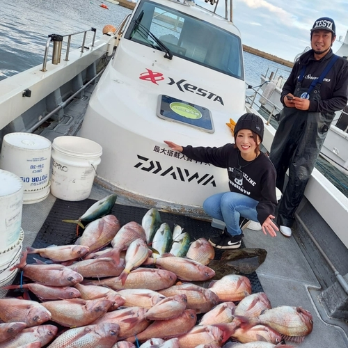 タイの釣果