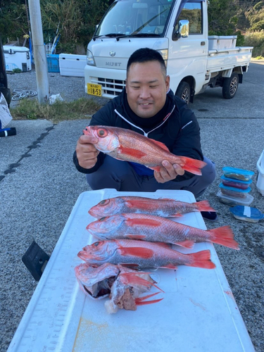 アカムツの釣果