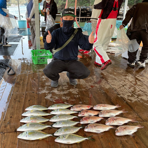 シマアジの釣果