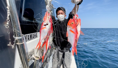 キンメダイの釣果