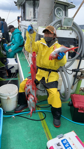 キンメダイの釣果