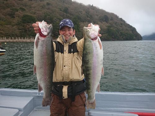 レインボートラウトの釣果