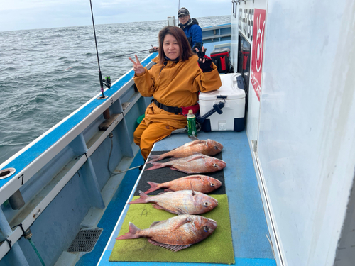 マダイの釣果