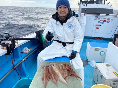 ヤリイカの釣果