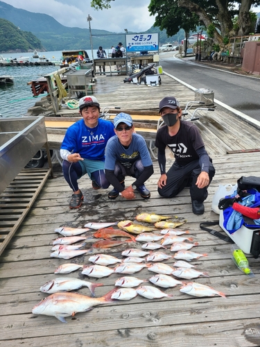 タイの釣果