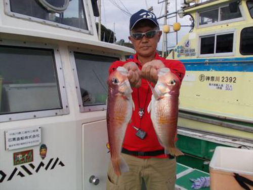 アマダイの釣果