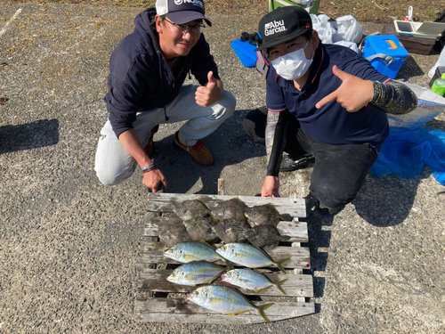 シマアジの釣果