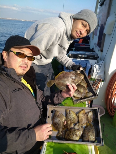 カワハギの釣果