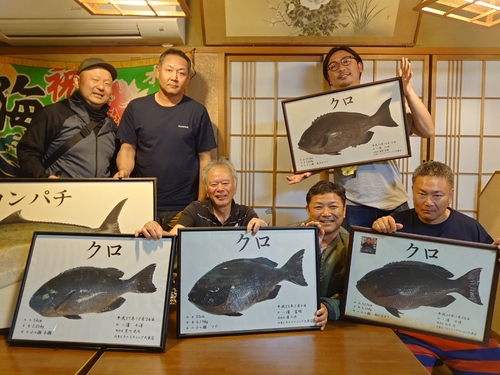 メジナの釣果