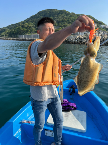 モンゴウイカの釣果