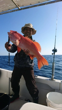 アカジンミーバイの釣果