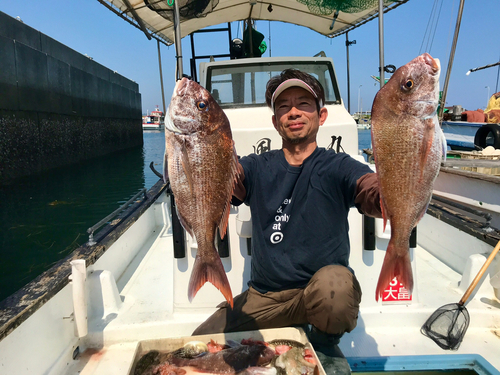 タイの釣果