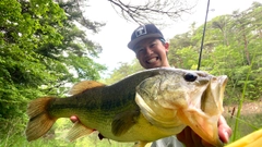 ブラックバスの釣果