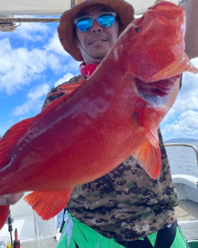 アカジンミーバイの釣果