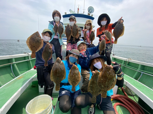 カレイの釣果