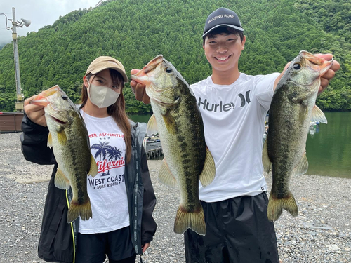 ブラックバスの釣果