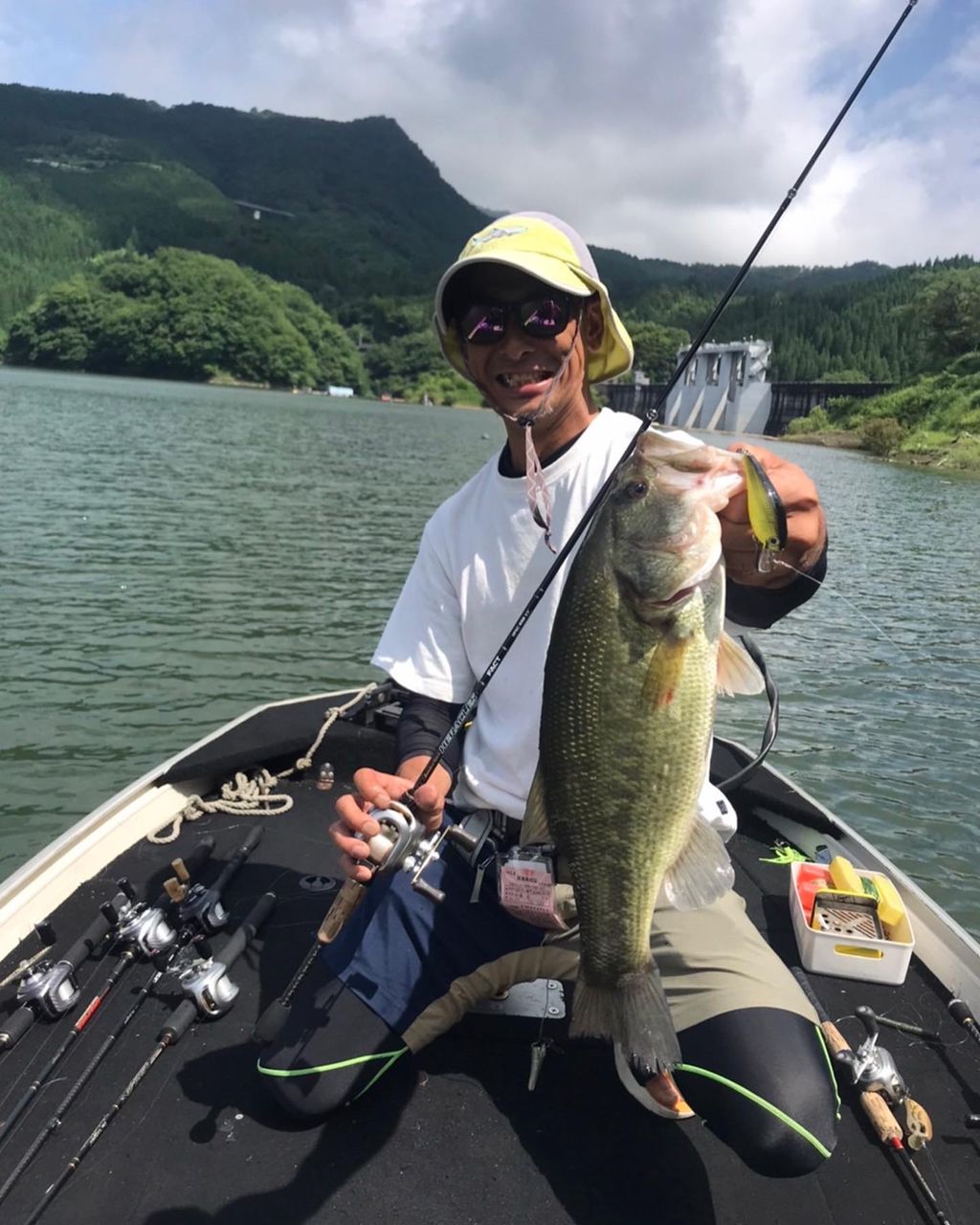 ブラックバスの釣果写真