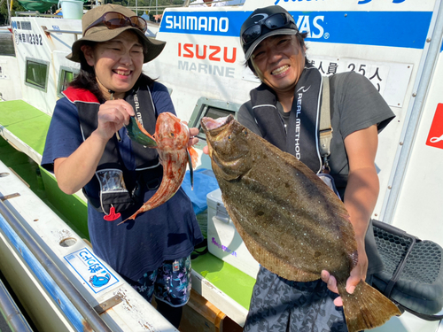 ヒラメの釣果