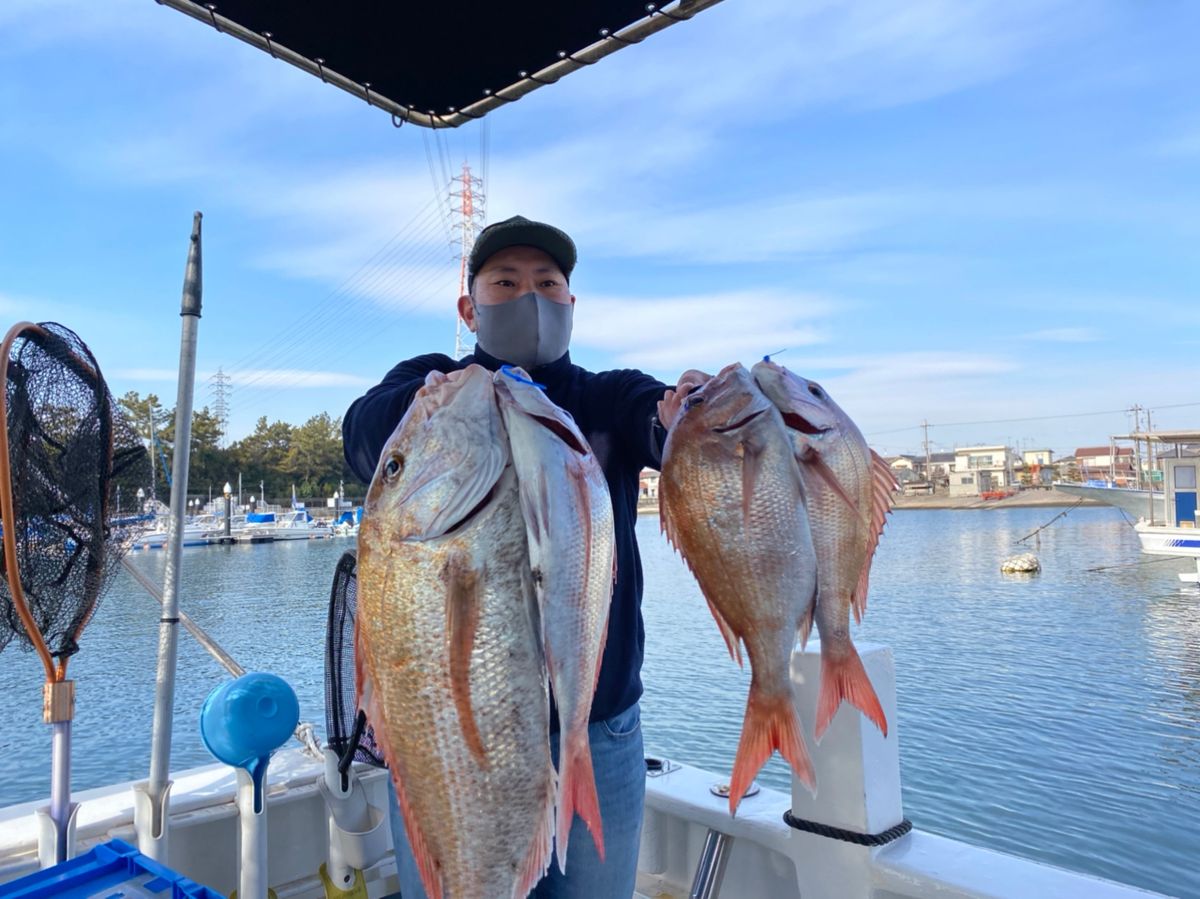 鯛loverしんさんの釣果 1枚目の画像