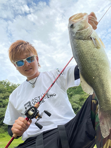 ブラックバスの釣果