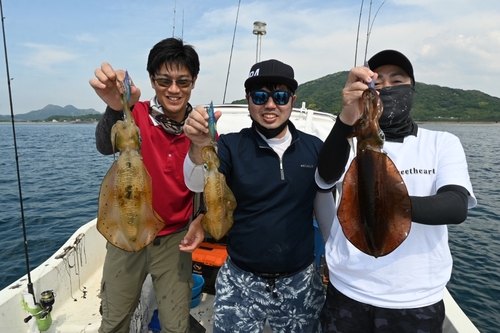 アオリイカの釣果