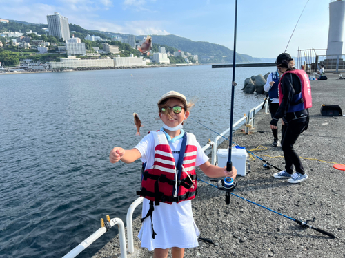 クロホシイシモチの釣果