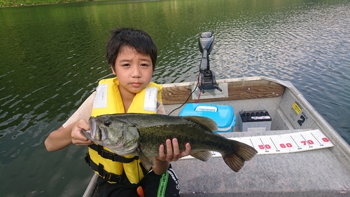 ブラックバスの釣果